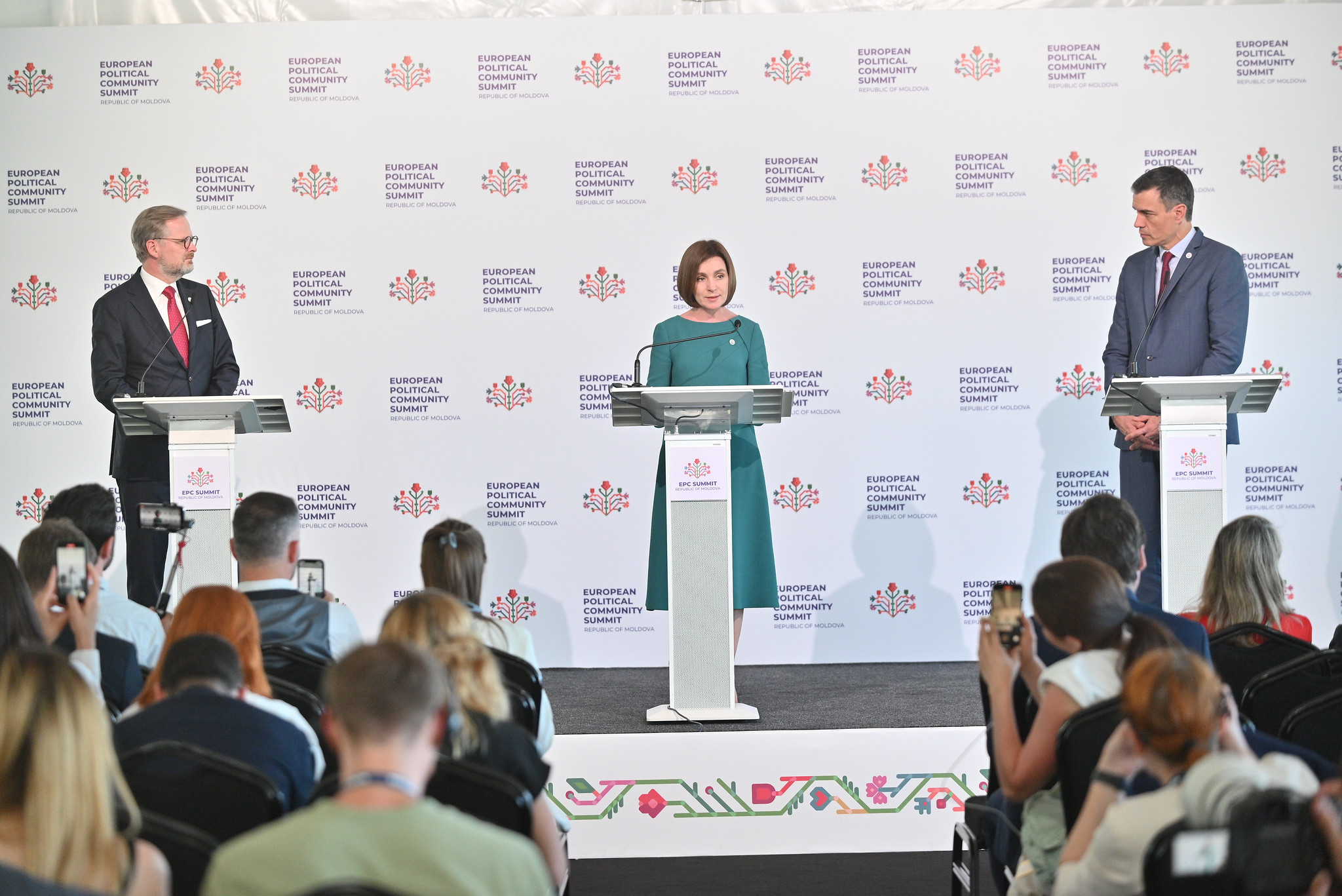 Press remarks by President Maia Sandu at the end of the EPC Moldova summit